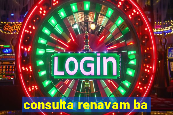 consulta renavam ba